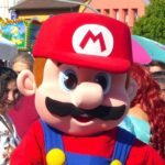 Beim Stadtfest in Röthenbach war 2025 auch „Super-Mario“ unterwegs.