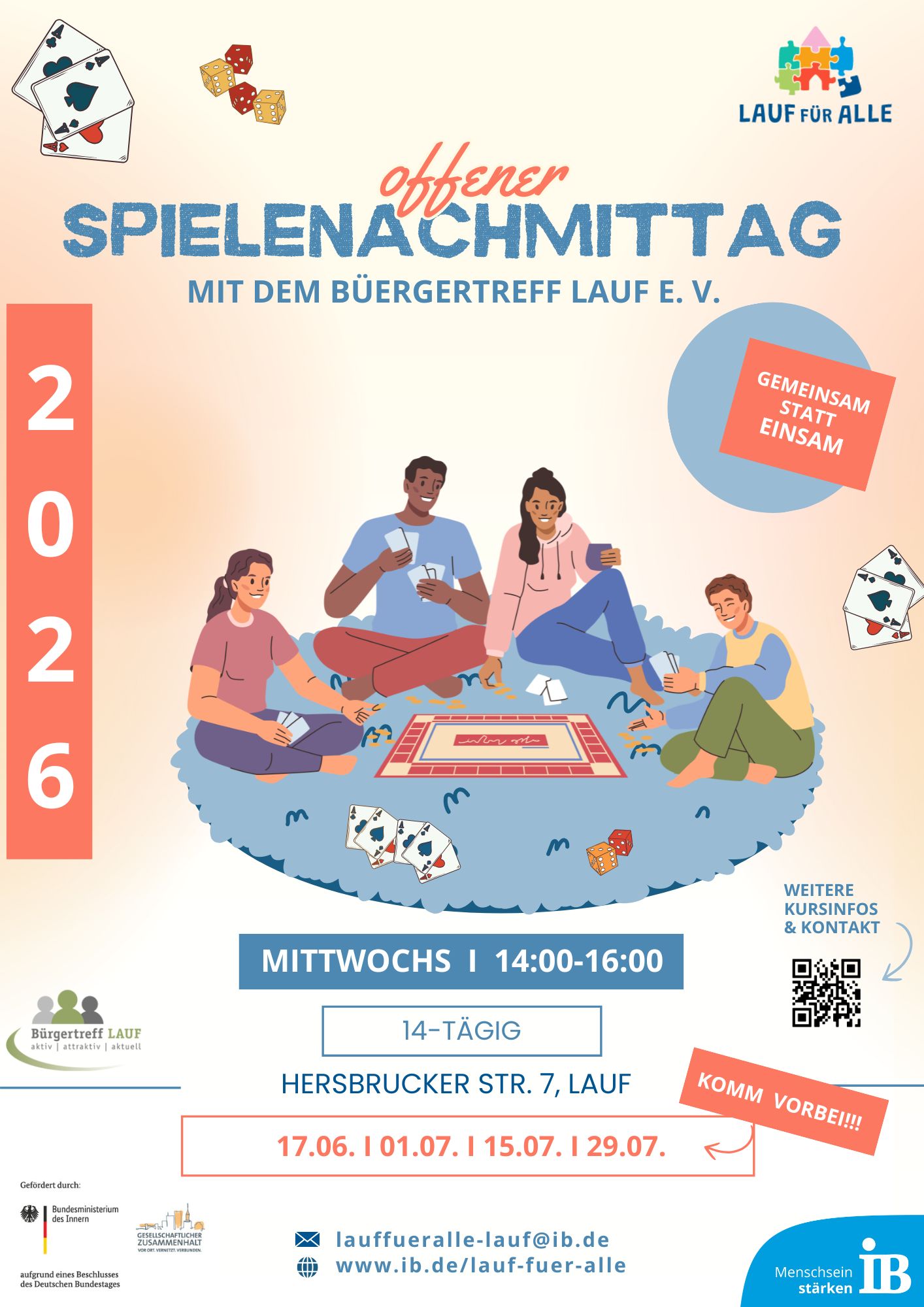 offener Spielenachmittag 2026