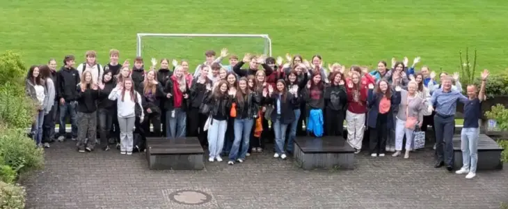 Jede Menge Spaß hatten die deutschen und polnischen Schülerinnen und Schüler während ihrer gemeinsamen Zeit.