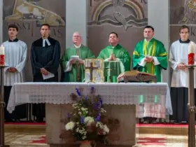 Der große Festgottesdienst am Sonntagvormittag bildete den Höhepunkt der 150-Jahr-Feier der katholischen Pfarrei Altdorf.