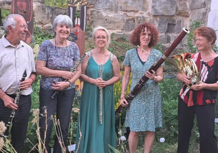Schon bald ist das Bläserquintett Luftschlösser wieder in Altdorf zu hören.
