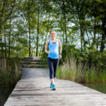 Neben der Bewegung steht beim Babybauch-Walk der Austausch der Teilnehmer im Vordergrund.