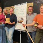 Der „Nusskreis“ des Vereins Grünspecht Happurg nach einer lebendigen Auftaktveranstaltung.