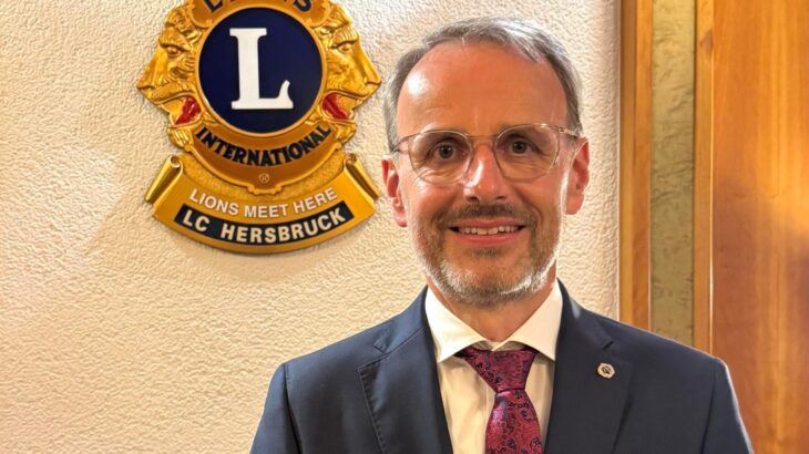 Mit Lars Feierabend steht der Lions Club Hersbruck unter neuer Präsidentschaft.