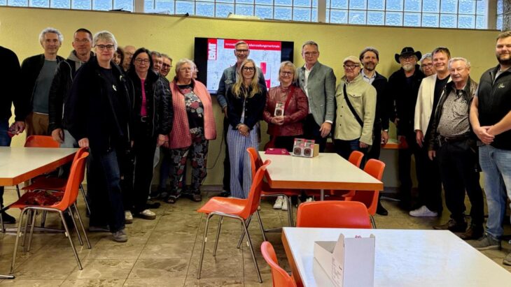 Rund 25 interessierte Gäste besuchten BMI Messzeuge in Hersbruck.