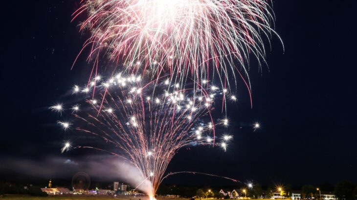 Das Feuerwerk zum Abschluss des Kunigundenfests findet statt.