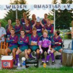 Die Fußballmannschaft Wilde Quastler in ihren Anfängen.