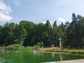 Das Naturbad Weißenbrunn verwandelt sich am 25. Juli in ein großes Open-Air-Kino.