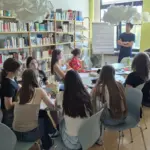 Konzentriert bei der Arbeit waren die Teilnehmer des Workshops mit Lucas Fassnacht.
