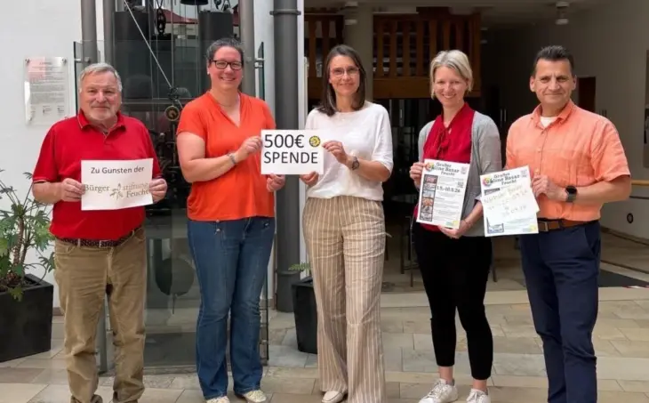 Wolfgang Scheele, Sonja Sperling, Marion Buchta, Eva Theuert und Raimund Vollbrecht (von links).