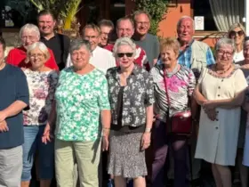 Teilnehmer der Reise nach Dunaharaszti, die vom Altdorfer Partnerschaftsverein organisiert wurde.