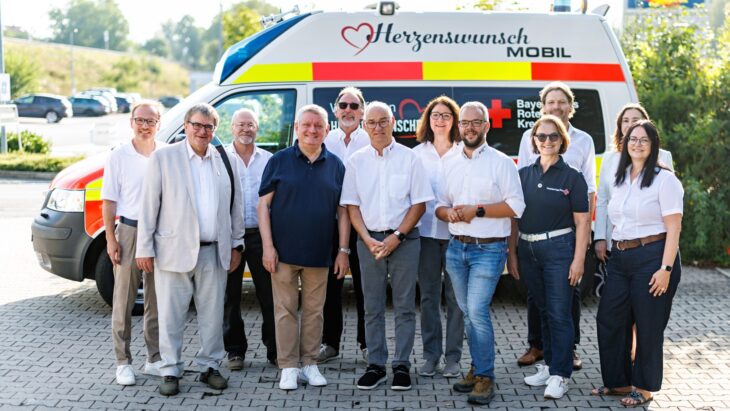 Im Rahmen ihrer Bayerntour besuchten der DRK-Präsident Hermann Gröhe gemeinsam mit dem BRK-Präsidenten Hans-Michael Weisky sowie dem BRK-Vizepräsidenten Andreas Hanna-Krahl auch den Kreisverband Nürnberger Land.