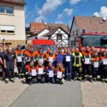 22 Feuerwehrfrauen und -männer haben den MTA-Basislehrgang erfolgreich abgeschlossen.