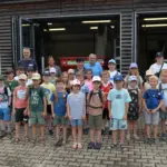 29 Kinder und Jugendliche besuchten die Laufer Kläranlage.