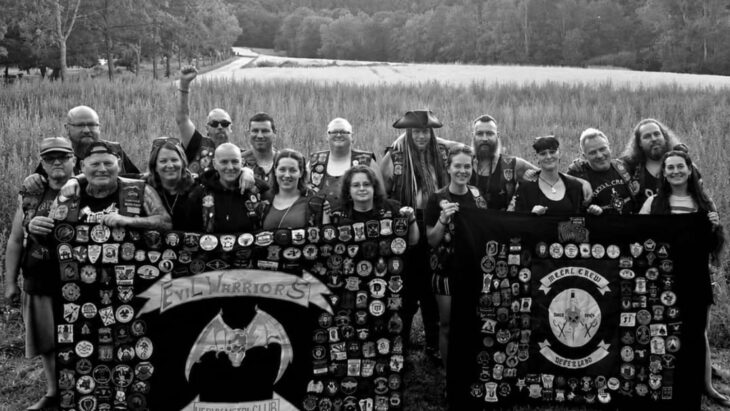 Die Evil Warriors aus Reichenschwand und die Metal Crew Wetzlar verbindet seit 38 Jahren eine enge Freundschaft.