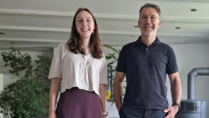 Hannah Bögler-Haas und Hans Walcher.