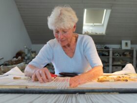 Gisela Leitner präsentierte ihre Arbeiten schon in Ausstellungen im In- und Ausland.