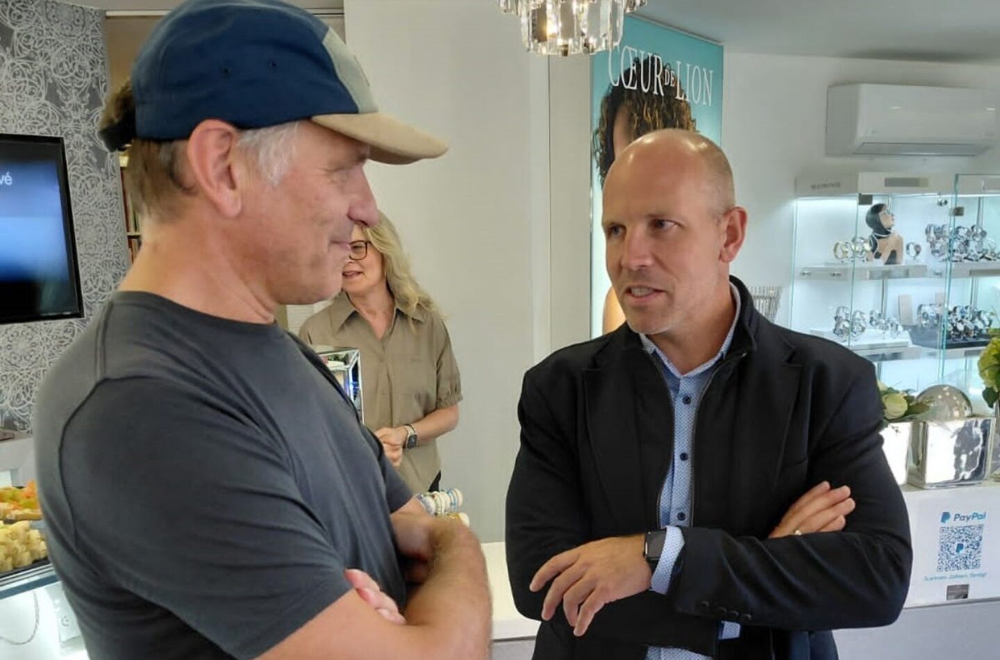 Bürgermeister Harald Danzl hat ein offenes Ohr für die Anliegen der Feuchter Gewerbetreibenden.