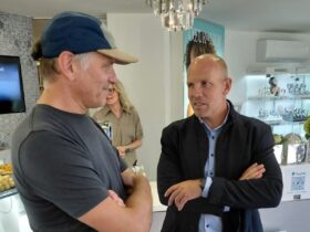 Bürgermeister Harald Danzl hat ein offenes Ohr für die Anliegen der Feuchter Gewerbetreibenden.
