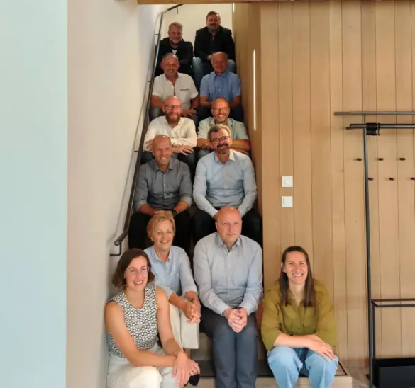 Die Mitglieder der Lenkungsgruppe der ILE Zukunftsregion Schwarzachtalplus bei ihrer jüngsten Sitzung.