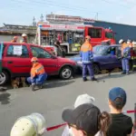 Auf dem Floriansfest der Schwaiger Feuerwehr war viel geboten.