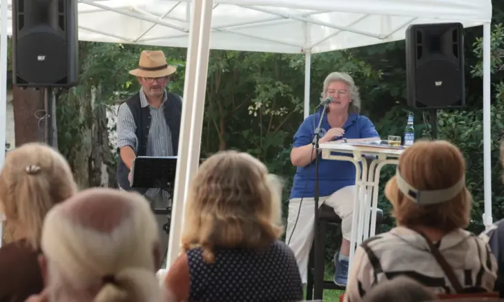 Elke Simon und Gerhard Schwemmer sorgten für die Unterhaltung.