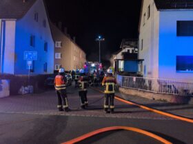 Der Rettungsdienst musste mehrere Bewohner wegen einer Rauchgasvergiftung behandeln. Auch ein Feuerwehrmann zog sich Verletzungen zu.