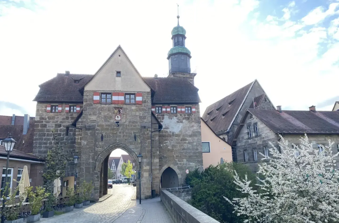 Das Nürnberger Tor ist derzeit gesperrt.