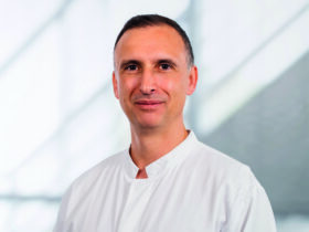 Dr. Konstantinos Moutzouris, Leitender Oberarzt der Abteilung für Allgemein- und Viszeralchirurgie am Krankenhaus Lauf, Stv. Leiter des Zentrums für Allgemein-, Viszeral- und Thoraxchirurgie.