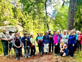 Die Wandergruppe des FAV Hersbruck war im Waldnaabtal unterwegs.