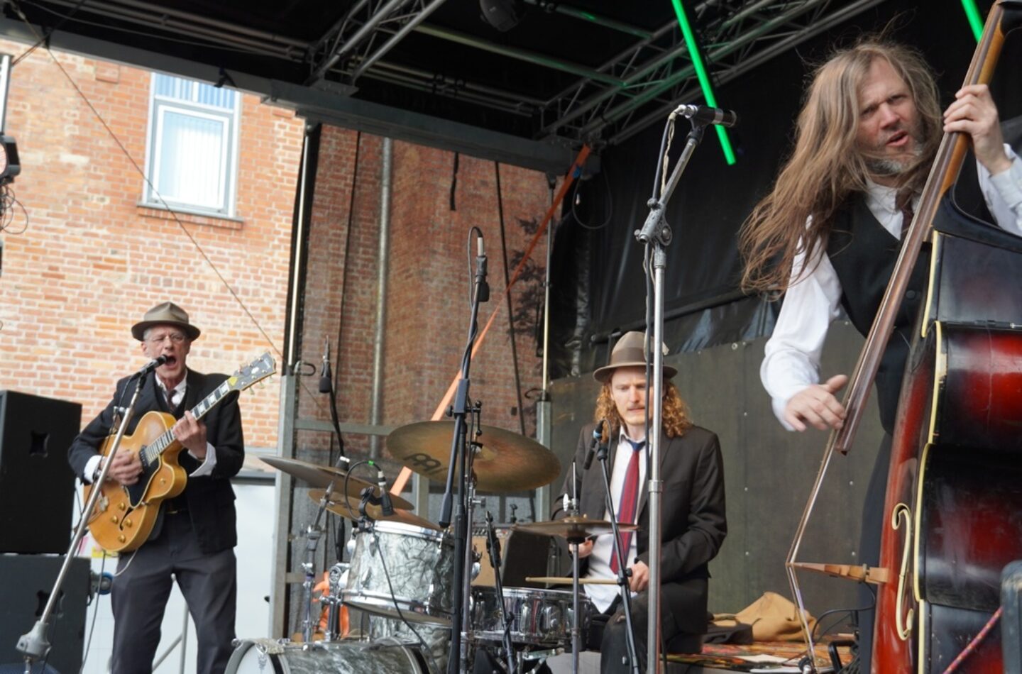 Die Rockin‘ Lafayettes haben schon im Vorprogramm der Spider Murphy Gang und von Chuck Berry gespielt.