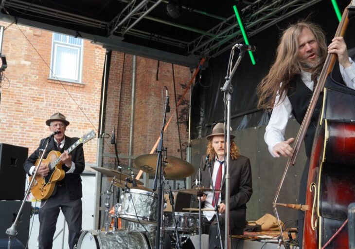 Die Rockin‘ Lafayettes haben schon im Vorprogramm der Spider Murphy Gang und von Chuck Berry gespielt.