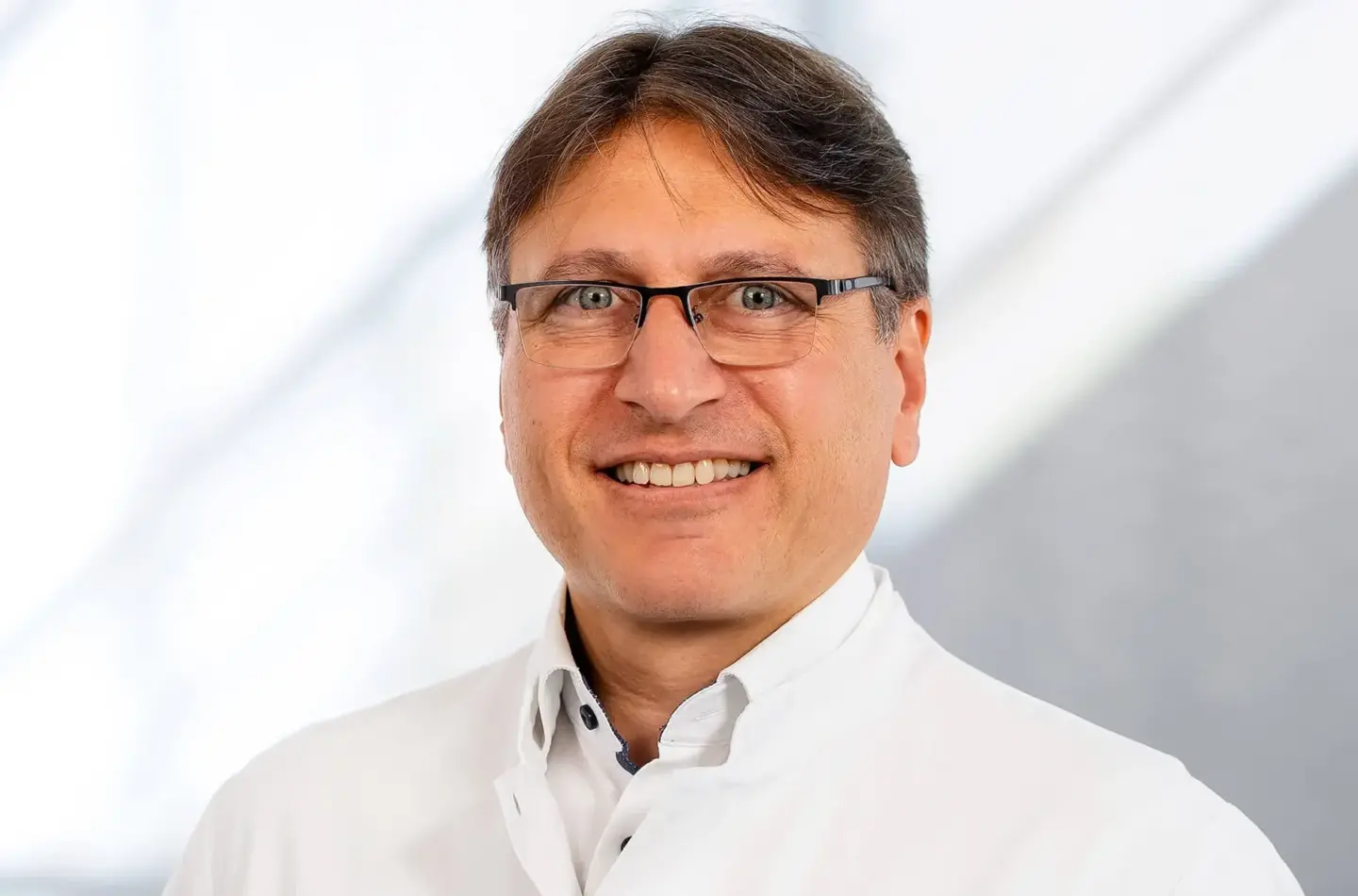 Privatdozent Dr. Dane Wildner, Chefarzt der Abteilung für Innere Medizin am Krankenhaus Lauf.
