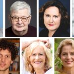 Die Protagonisten des ersten Literatur- und Kulturherbsts in Eckental (oben von links): Prof. Dr. Dietrich Grönemeyer, Joschka Fischer, Jana Hensel, Rainer Maria Schießler; (untere Reihe von links): Lucas Fassnacht, Gaby Hauptmann und Martina Bogdahn.