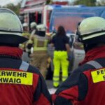 Die Feuerwehren aus Schwaig und Behringersdorf waren bei dem schweren Unfall vor Ort.