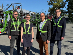Wolfgang Kammerer, Dr. Ute David, Harald Danzl und Philipp Ankowski (von links).