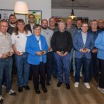 Geballtes Engagement: Eine ganze Reihe von verdienten Funktionären wurden in Lauf im Rahmen einer Feierstunde geehrt.