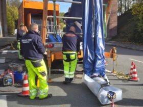Die Arbeiten sollen voraussichtlich bis Anfang November beendet werden.