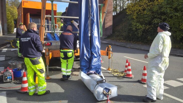 Die Arbeiten sollen voraussichtlich bis Anfang November beendet werden.