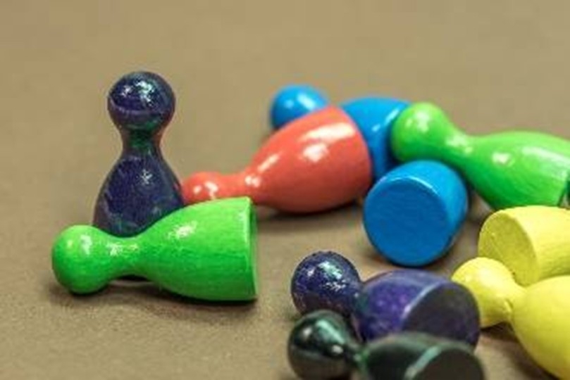 In der Stadtbücherei ist wieder Spielenachmittag.