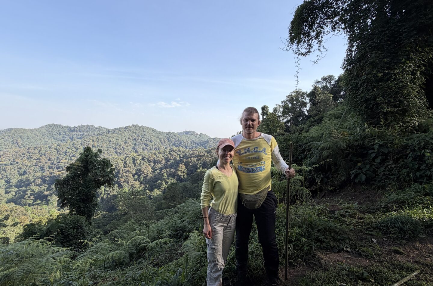 Veronika Kliem und ihr Mann Tobias haben fast sechs Wochen in Uganda und Ruanda verbracht.