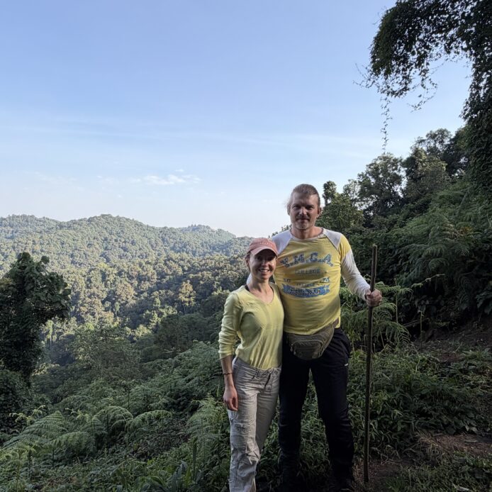 Veronika Kliem und ihr Mann Tobias haben fast sechs Wochen in Uganda und Ruanda verbracht.