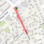 Dieser Bereich in der Altenfurter Straße wird ab Montag, 5. Oktober, gesperrt.