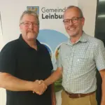 Bürgermeister Christian Palm (rechts) und Wolfgang Dümmler wurden zu den Verbandsvorsitzenden gewählt.