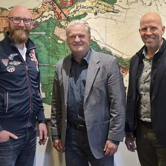 Wollen künftig stärker zusammenarbeiten (von links): die Bürgermeister Matthias Glienke, Werner Langhans und Harald Danzl.