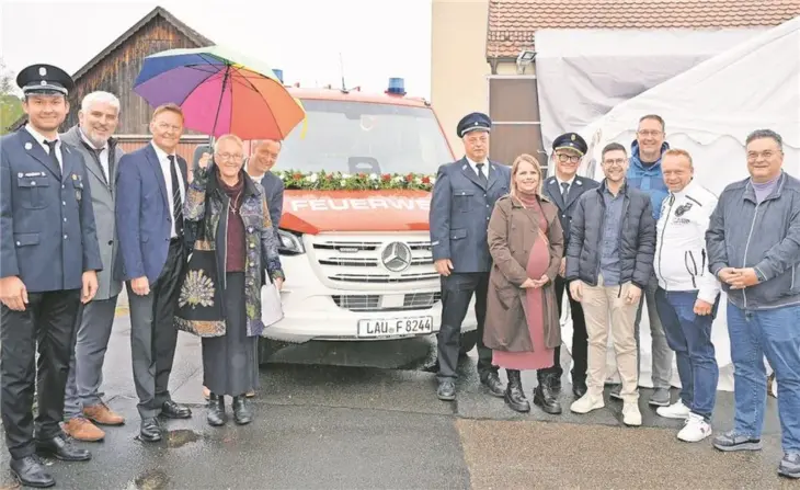 Die Wetzendorfer Feuerwehr hat ein neues Fahrzeug – es wurde nun offiziell in Dienst gestellt.